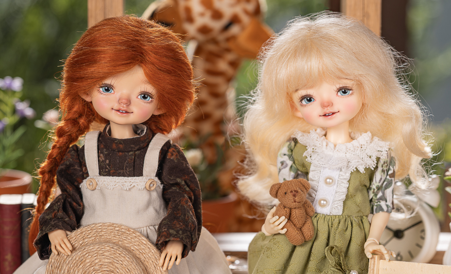 アメリカブランド Cloveray のプラスチック BJD 精巧なドール アメリカブランド Cloveray のプラスチック BJD 精巧なドール